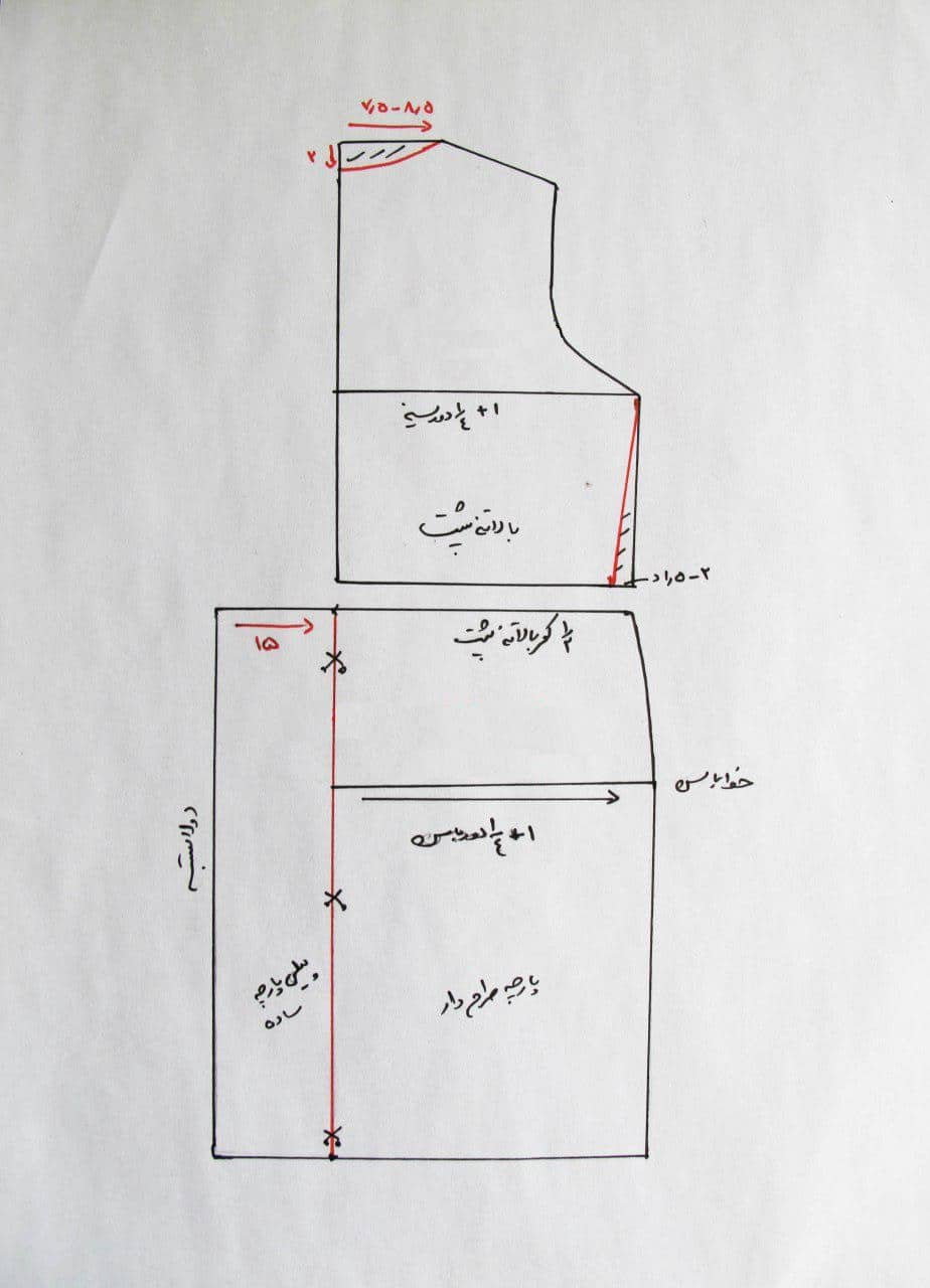 الگوی مانتو بارداری
