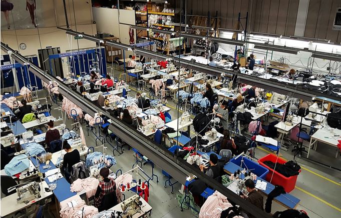 کارگاه تولیدی لباس