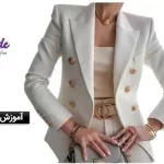 آموزش الگوی یقه انگلیسی
