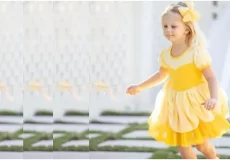 آموزش دوخت پیراهن کودک